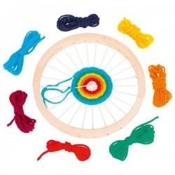 Krosno tkackie okrągłe Goki