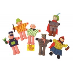 Kukiełki na palec Czerwony...