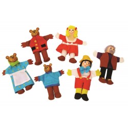 Pacynki na palec Złotowłosa...