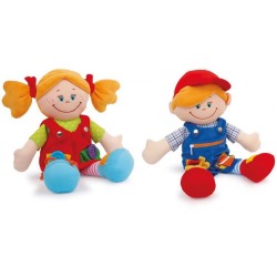 Lalki z zapięciami Klara i...