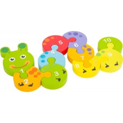 Gąsienica z cyferkami