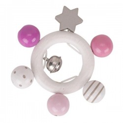 Pierścień dotykowy różowy