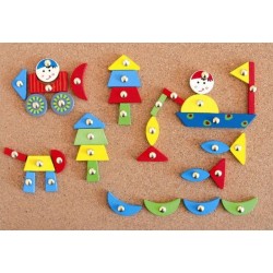 Przybijanka korkowa pojazdy...