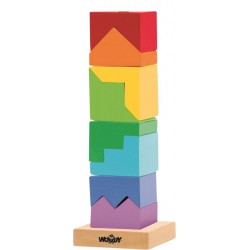 Kolorowa wieża do układania...