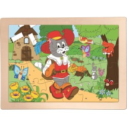 Puzzle Kot w butach