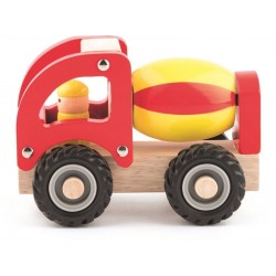 Betoniarka drewniana z...