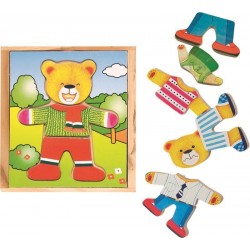 Układanka Pan Miś - puzzle...