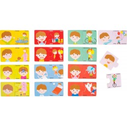 Puzzle edukacyjne Nauka emocji