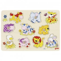 GOKI drewniana układanka z...