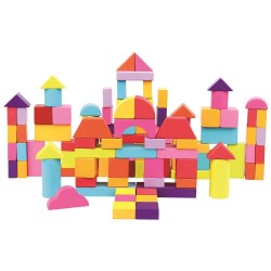 Kolorowe klocki drewniane...