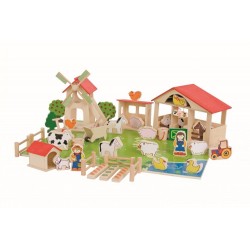 Drewniany zestaw do...