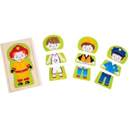 Układanka drewniana zawody...