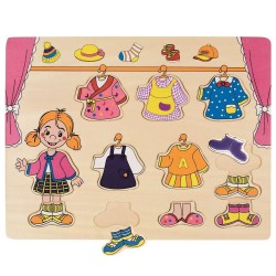 Układanka garderoba Kingi