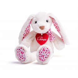 Króliczek Maskotka Ella biała
