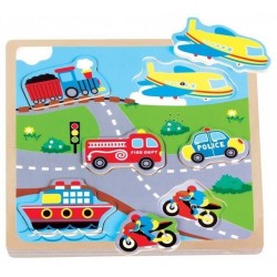 Drewniane puzzle muzyczne...