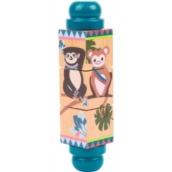 Układanka obrotowa dżungla