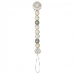 Zawieszka do smoczka szara...