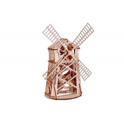 Młyn wiatrowy - puzzle 3D