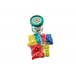 Układanka mozaika w wiaderku