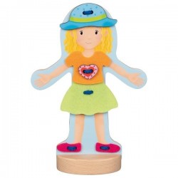 Lalka Justynka do ubierania