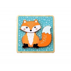 Układanka z lisicą