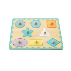 Układanka z uchwytami kształty