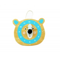 Podręczny zegar z misiem