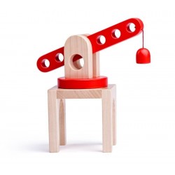 Dźwig kolejowy z magnesem