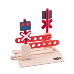 Przejazd kolejowy ze szlabanem