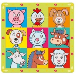 Puzzle układanka głowy...