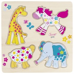 Układanka zwierzątka -...