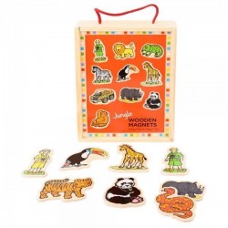 Magnesy na lodówkę Dżungla...