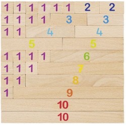 Drewniane klocki do nauki...