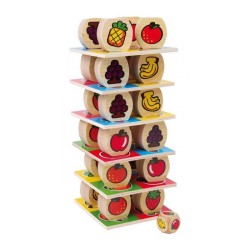 Owocowa wieża do układania