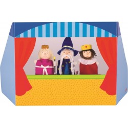 Kukiełki ze sceną - królestwo