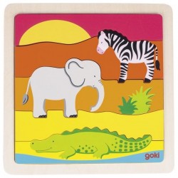 Puzzle horyzontalne Afryka