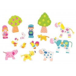 Drewniany zestaw do...