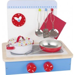 Niebieska kuchenka...