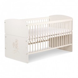 Łóżeczko Zajączek 70 x 140 cm