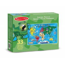 Puzzle podłogowe Mapa...