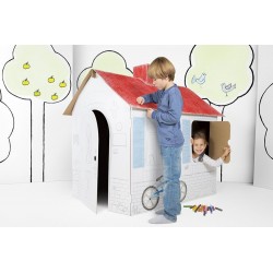Domek Tektorado kartonowy duży