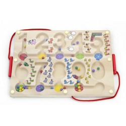 Labirynt magnetyczny cyferki