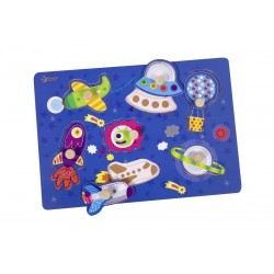 Układanka z uchwytami Kosmos