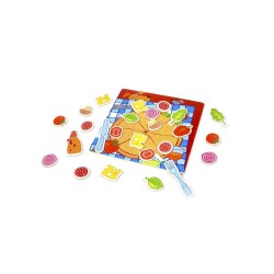 Układanka magnetyczna pizza