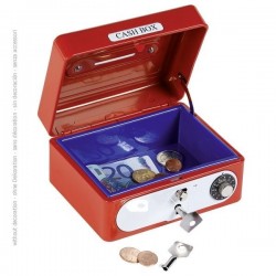 Skarbonka Sejf czerwony z...
