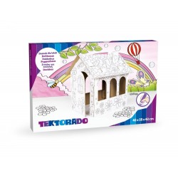 Domek dla lalek do kolorowania