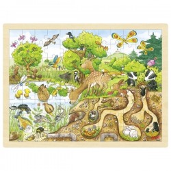Puzzle duże natura
